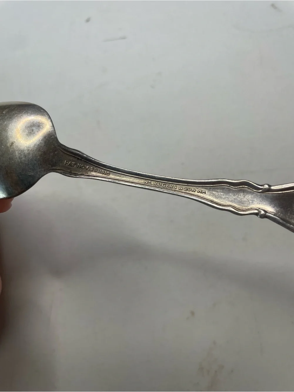Ornate Silver-Tone Dessert Spoon Lot- Decorative Home Accents
